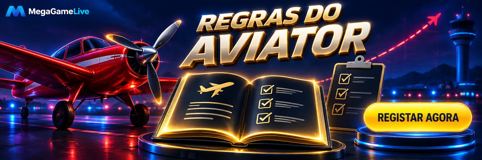 Banner aviator regras MegaGameLive