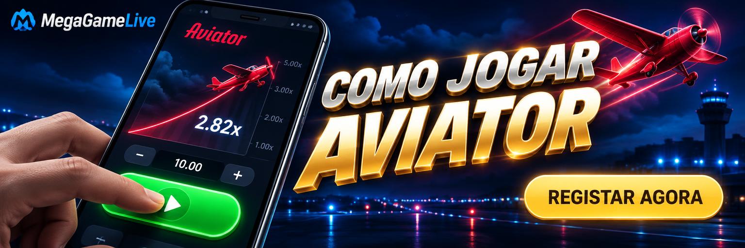 Banner como jogar aviator MegaGameLive