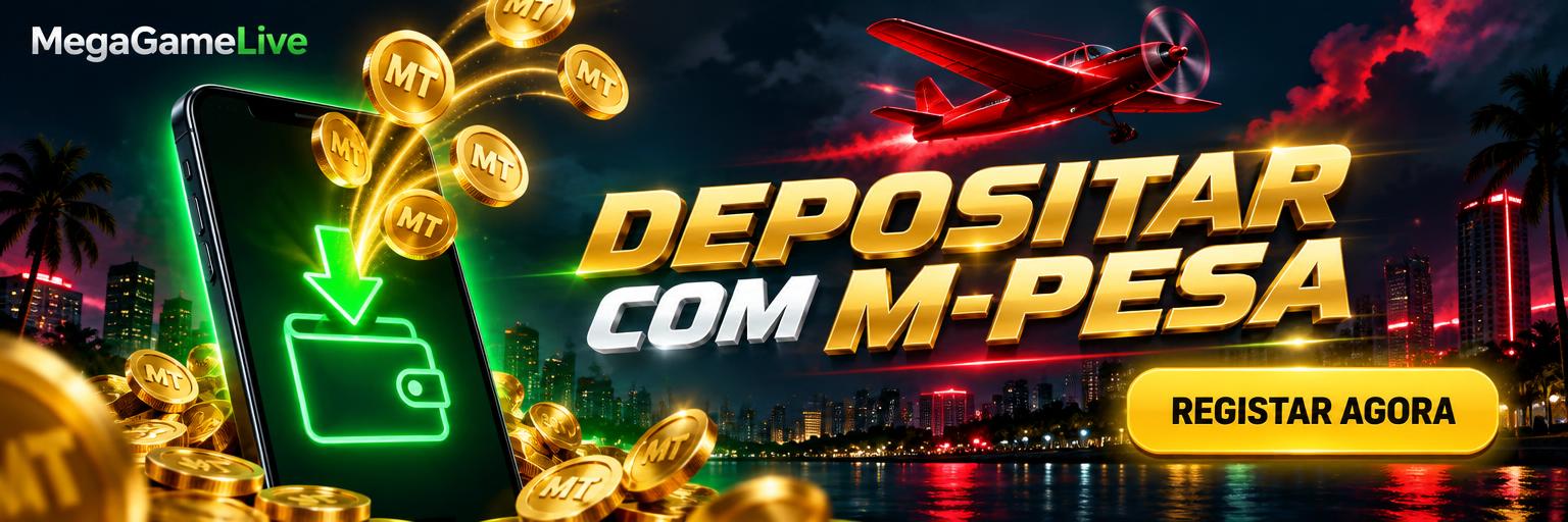 Banner depositar mpesa MegaGameLive