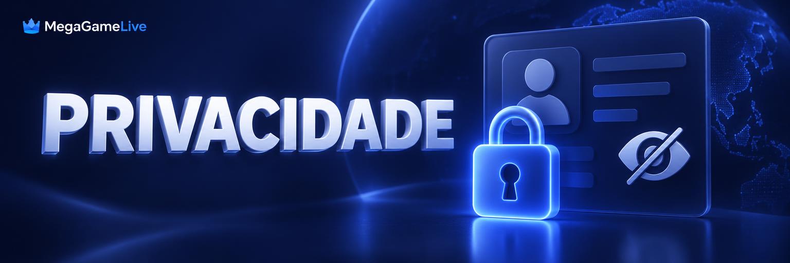 Banner privacidade MegaGameLive
