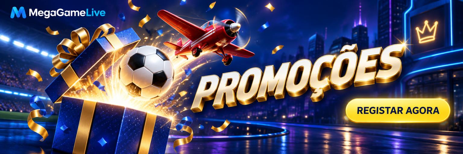 Banner promocoes MegaGameLive